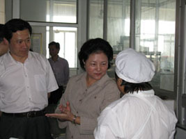省領(lǐng)導(dǎo)、市領(lǐng)導(dǎo)來我司進(jìn)行視察、指導(dǎo)